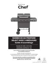 Master Chef Select 3-Burner Assembly Manual