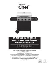Master Chef Select 4-Burner Assembly Manual