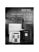 AGFEO AS 140 plus/AS 141 plus Guide d'installation