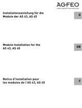 AGFEO AS 43 UP0-Edition Guide d'installation
