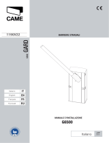 CAME GARD series Guide d'installation