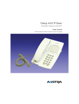Aastra Dialog 4420 IP Basic Manuel utilisateur