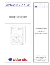Atlantic ambiance-btx-4100 Le manuel du propriétaire