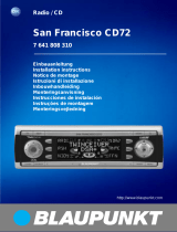 Blaupunkt SAN FRANCISCO CD72 SKY3 CD40 Le manuel du propriétaire