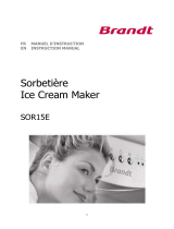 Groupe Brandt SOR15ER Le manuel du propriétaire