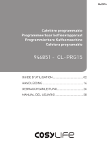 COSYLIFE CL-PRG25 Noire 1.5L Le manuel du propriétaire