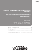 Valberg CNF 270 A+ XMIC2 silv Le manuel du propriétaire