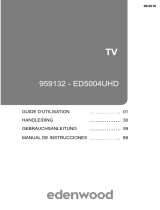 EDENWOOD UHD 4K ED5004 UHD HDR CONNEC Le manuel du propriétaire