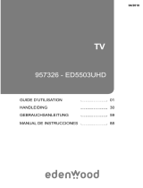 EDENWOOD UHD 4K ED5503/HDR CONNECTE D Le manuel du propriétaire