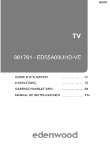 EDENWOOD UHD 4K ED55A00UHD-VE Smart W Le manuel du propriétaire