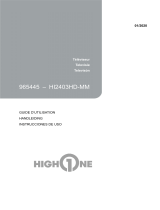 High One HI2403HD-MM Le manuel du propriétaire