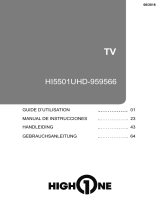 High One UHD 4K HI5501UHD-VE Le manuel du propriétaire