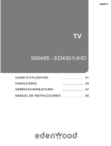 EDENWOOD UHD 4K ED4301UHD CONNECTE DL Le manuel du propriétaire