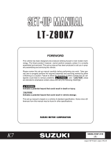 Suzuki LT-Z90K7 Setup Manual