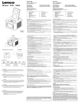 Lenco IPD 3000 Le manuel du propriétaire