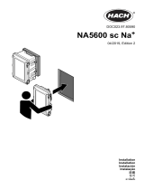 Hach NA5600 sc Na+ Guide d'installation