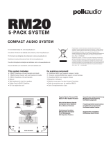 Polk Audio RM20 5-PACK Le manuel du propriétaire