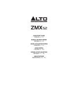 Alto ZMX52 Guide de démarrage rapide