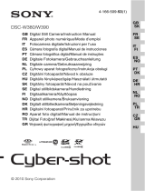 Sony Cyber-shot DSC-W360 Manuel utilisateur