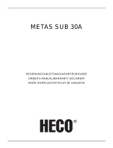 Heco METAS SUB 30A Le manuel du propriétaire