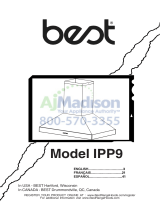 Best IPP9IQT42SB Guide d'installation