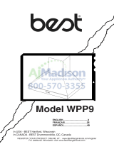 Best WPP9E36SB Guide d'installation