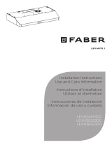 Faber Levante I 36 SS 300 cfm Manuel utilisateur