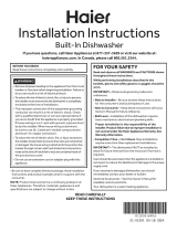 GE  QDT125SSLSS  Guide d'installation