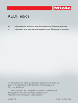 Miele KEDF9955K Guide d'installation