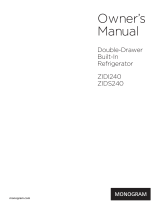 Monogram ZIDI240 Manuel utilisateur