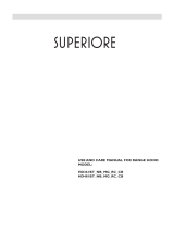 Superiore HD361BTSC Le manuel du propriétaire