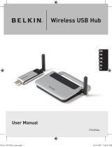 Belkin HUB USB SANS FIL #F5U302EA Le manuel du propriétaire