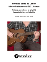 Prodipe GL21 Lanen Acoustic Guitar & Ukulele Mode d'emploi