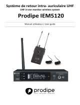 Prodipe IEM 5120 Mode d'emploi
