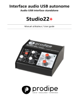 Prodipe Audio USB Interface Studio 22 + Mode d'emploi