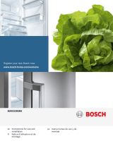 Bosch B20CS30SNS/03 Le manuel du propriétaire