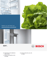 Bosch B26FT50SNS Guide d'installation
