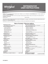 Whirlpool WRT318FZDB Mode d'emploi