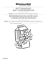 KitchenAid KBBX104EPA Guide d'installation