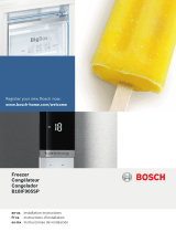 Bosch B18IF905SP Guide d'installation