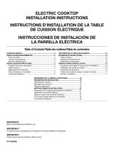 Cooktop WCE55US4HB Guide d'installation