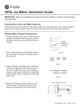 GE OPAL Ice Maker Guide d'installation