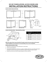 Fisher & Paykel ADN1-20X24 Guide d'installation