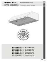 Bertazzoni KU36PRO1X14 Guide d'installation