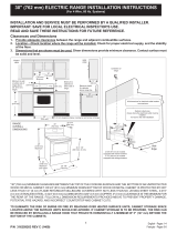 Frigidaire FPEF3077QF Guide d'installation