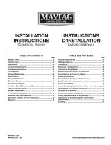 Maytag MAT20MNAWW Guide d'installation