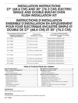 Whirlpool WOS72EC7HS Guide d'installation