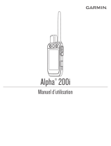 Garmin Alpha 200i K, solo dispositivo de mano Le manuel du propriétaire