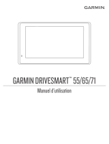 Garmin DriveSmart 55 & Live verkeer Le manuel du propriétaire
