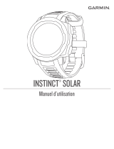 Garmin Instinct Solar Le manuel du propriétaire